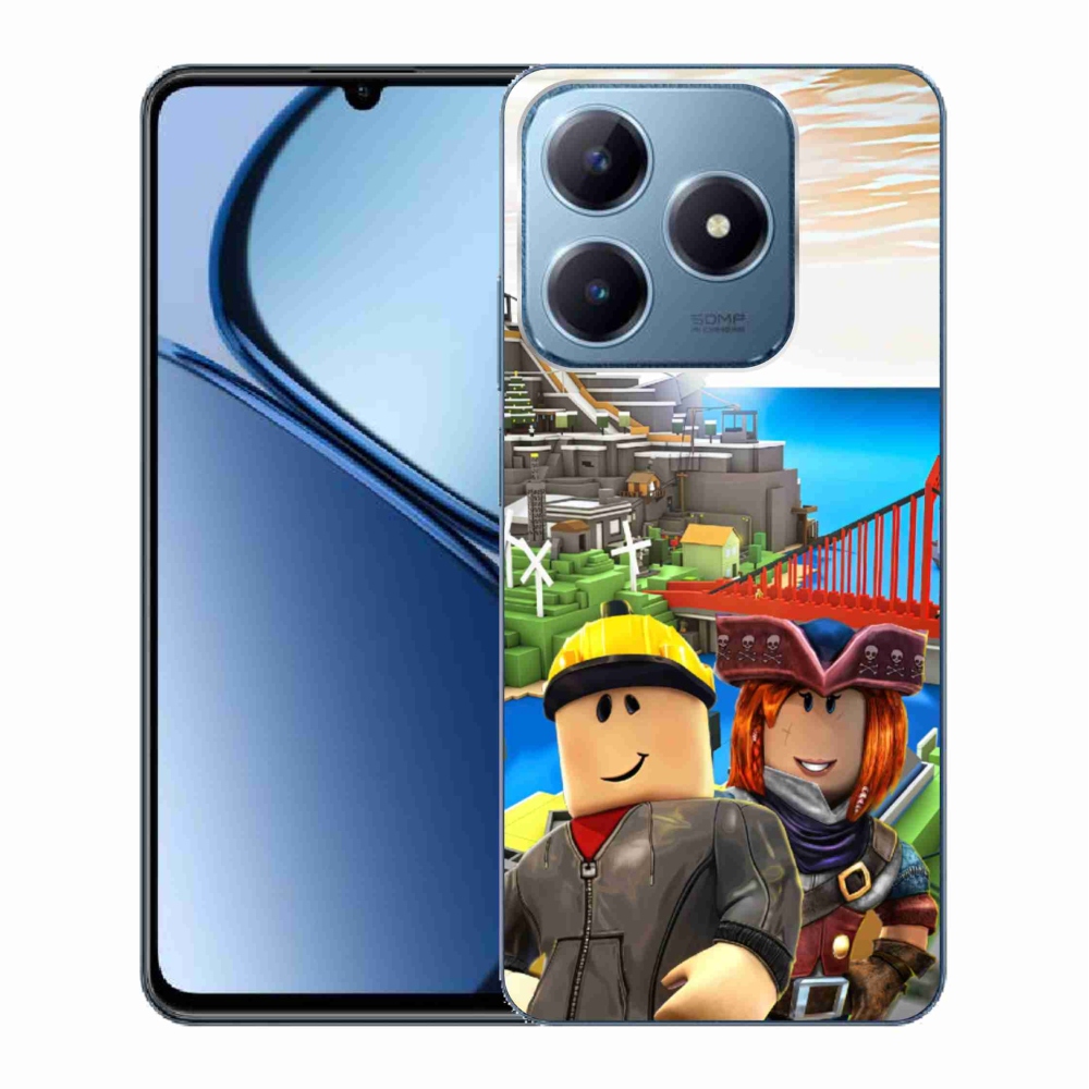 Zselés borítás mmCase a Realme C63 készülékhez - roblox 1