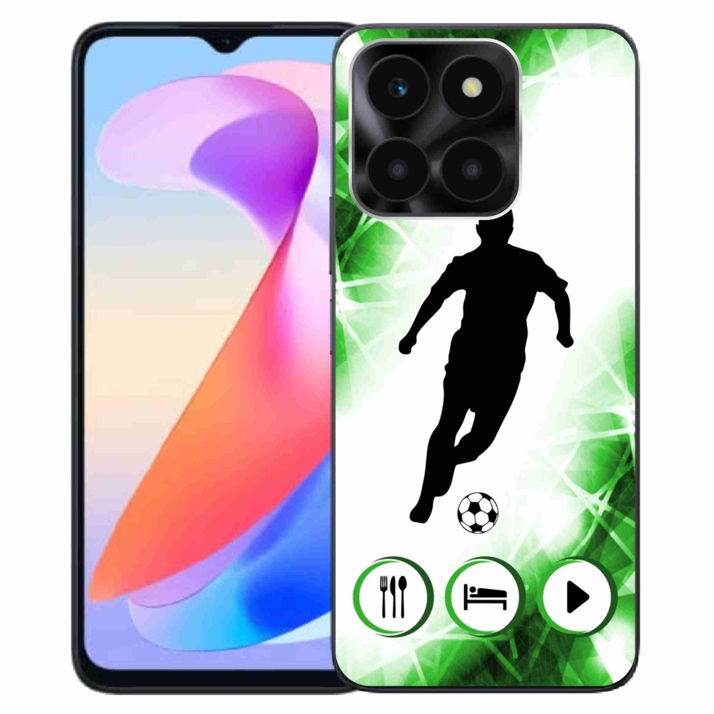 Gél borítás mmCase a Honor X6a számára - focista