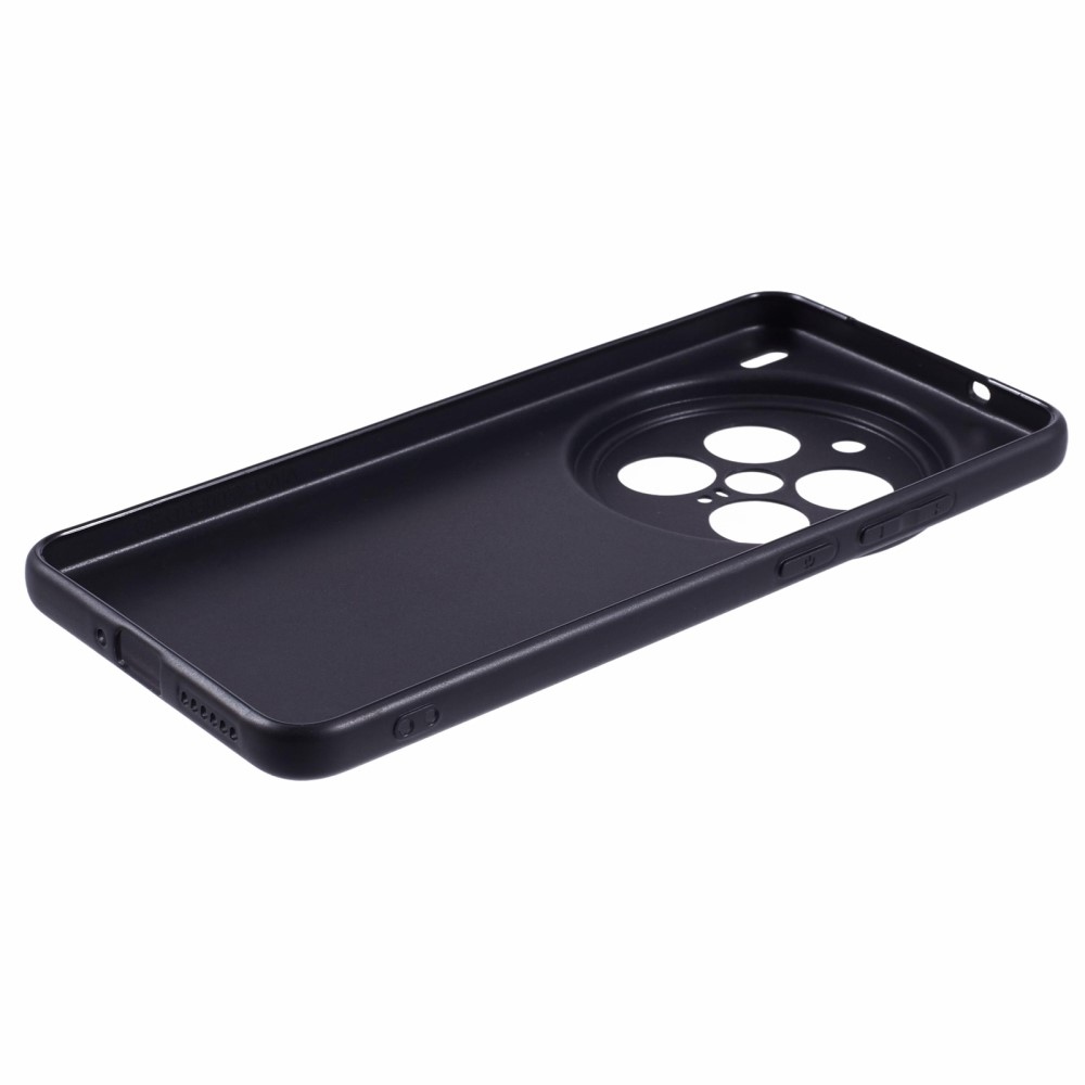 Fényes zselés tok a Vivo X200 Pro 5G készülékhez - fekete