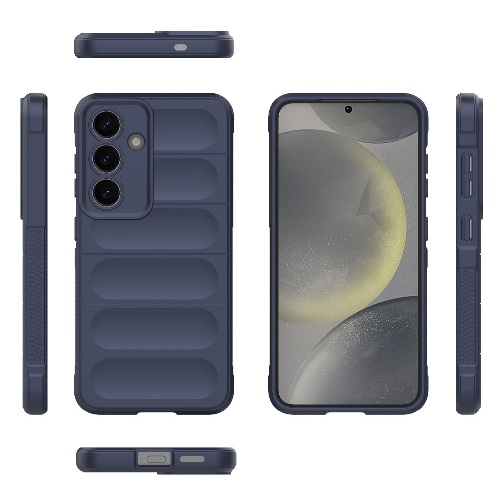 Rugg tartós zselés tok Samsung Galaxy S25+ készülékhez - sötétkék