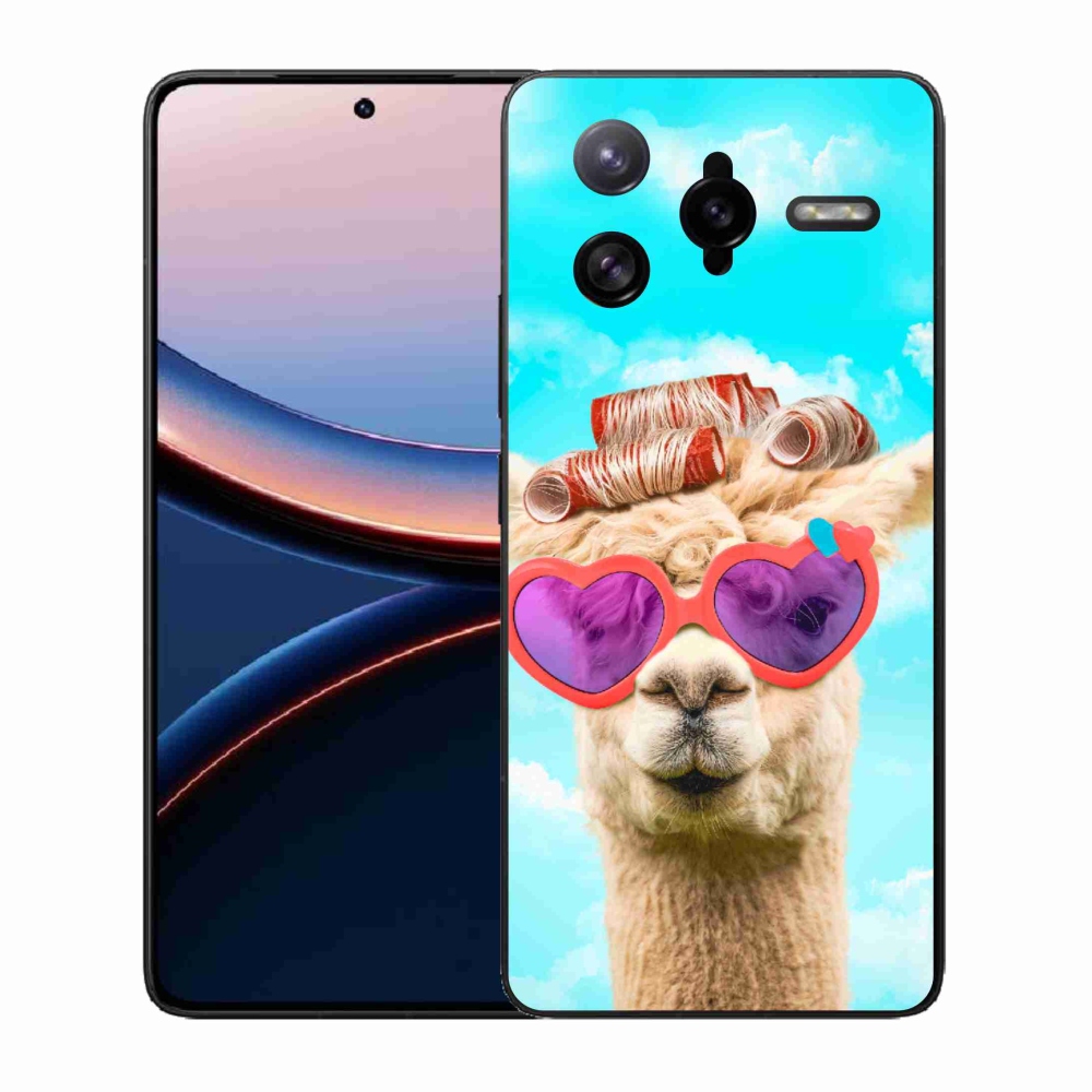 Gél borítás mmCase a Xiaomi Poco F7 Ultra számára - szemüveges láma