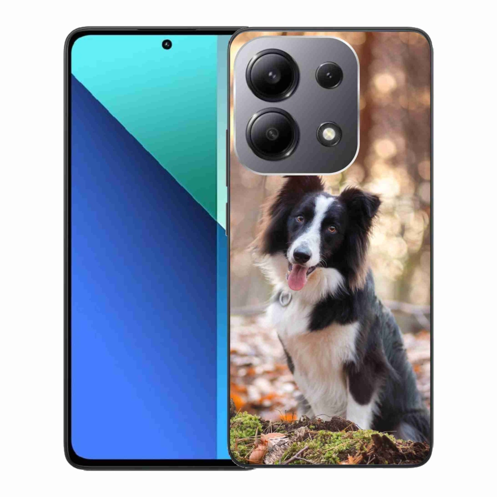 Gél tok mmCase a Xiaomi Redmi Note 13-hoz - border colie 1