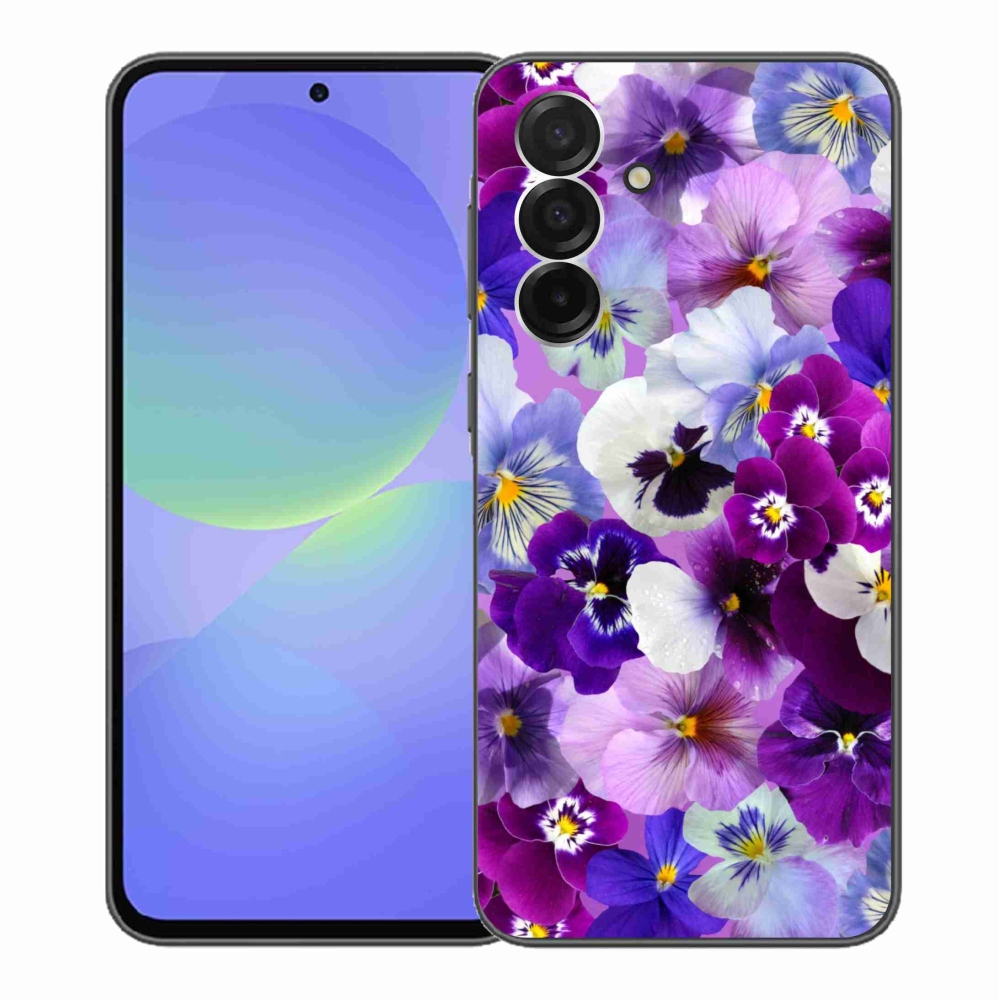 Gél borító mmCase Samsung Galaxy A36 5G - virágok 9