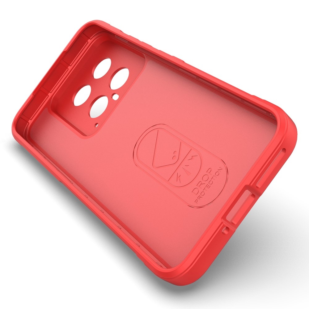 Rugg tartós zselés tok Xiaomi 14 - piros