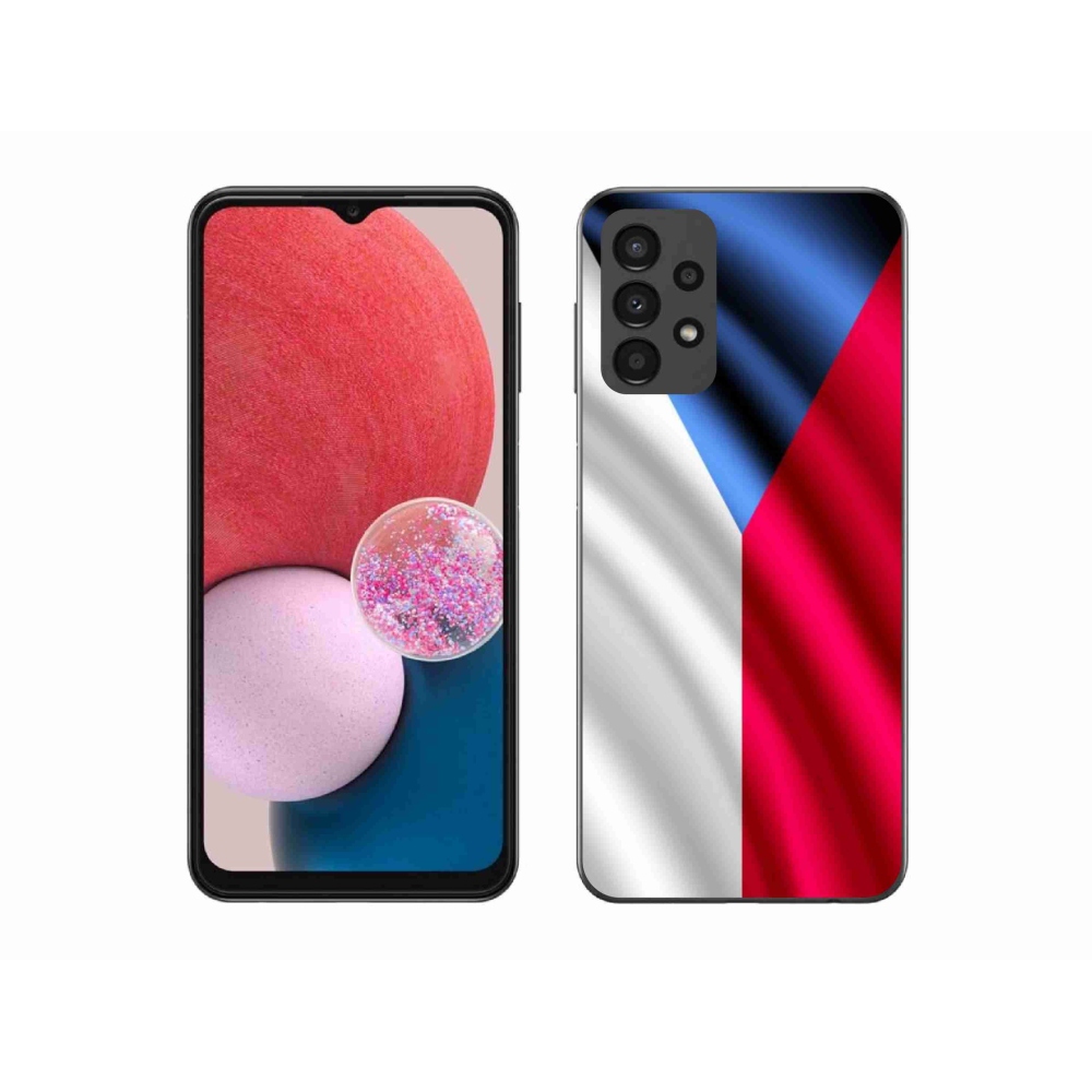 Gél borítás mmCase Samsung Galaxy A13 4G - cseh zászlóhoz