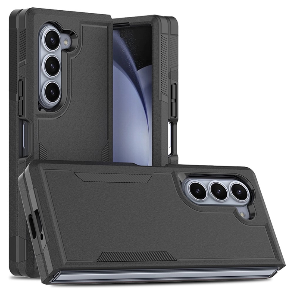 Műanyag tok Samsung Galaxy Z Fold6 5G tokhoz - fekete