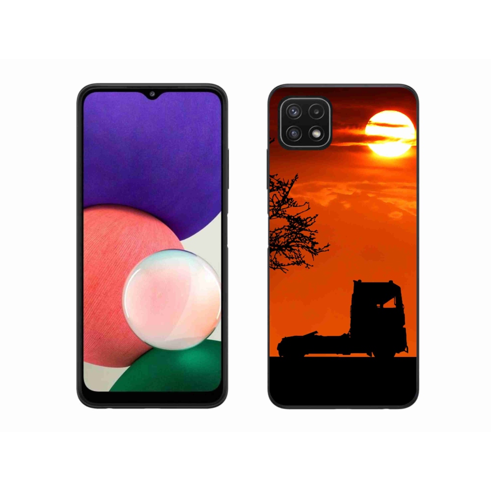 Zselés borítás mmCase Samsung Galaxy A22 5G - teherautó 3