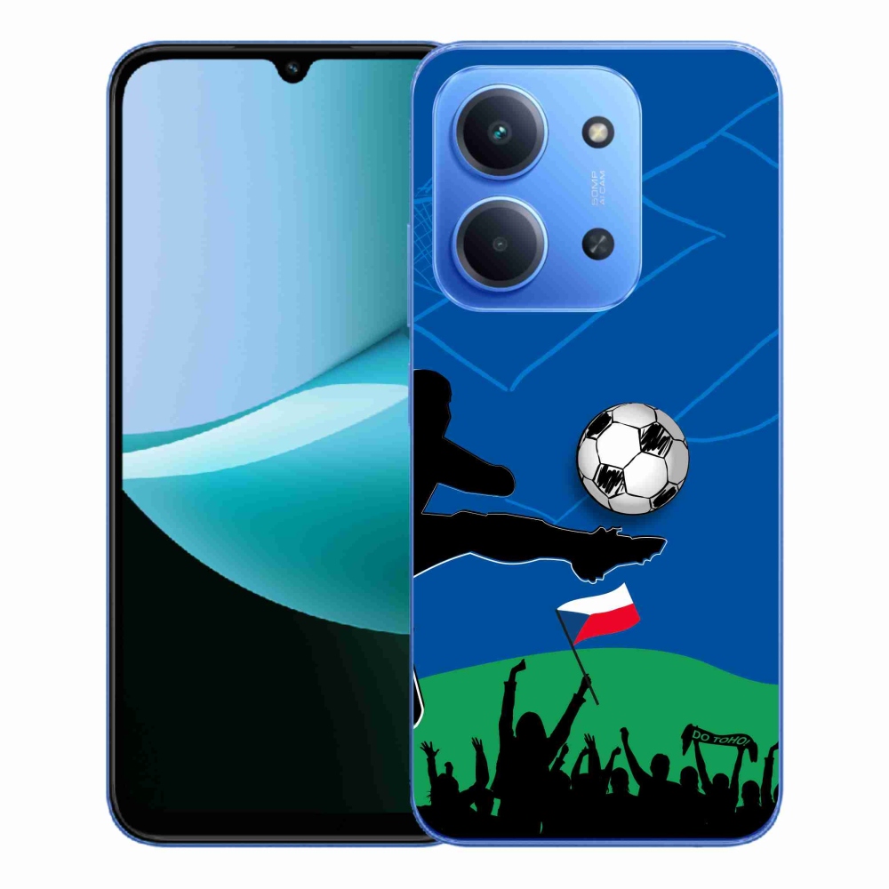 Gél borítás mmCase a Xiaomi Redmi 15C 4G/5G (173mm) - futball rajongóknak