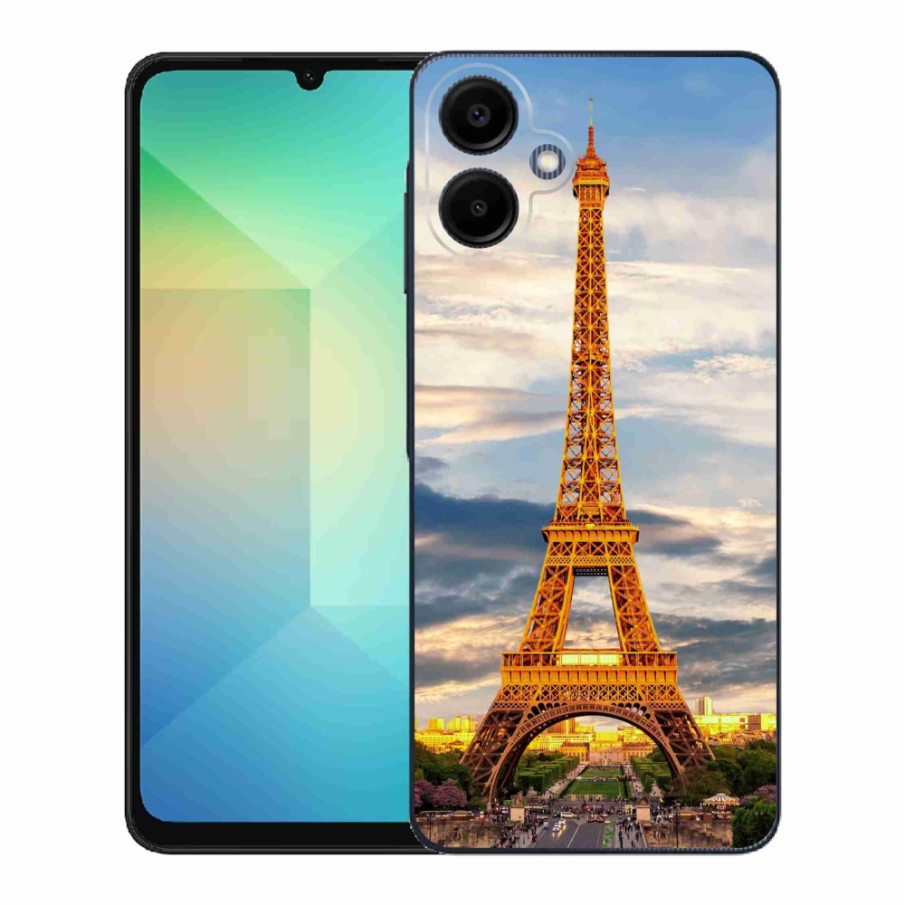 Gél borító mmCase Samsung Galaxy A06 4G - eiffel torony 3