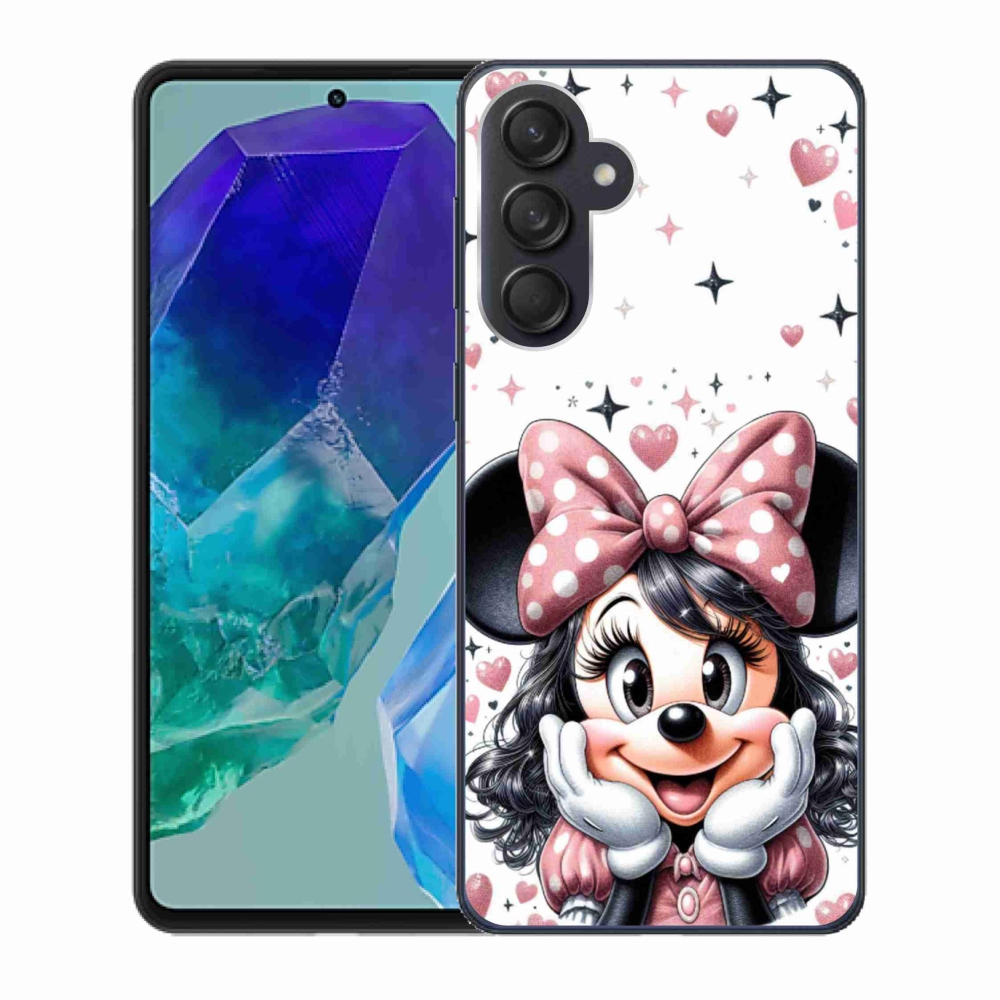 Zselés borítás mmCase Samsung Galaxy M55 5G - minnie