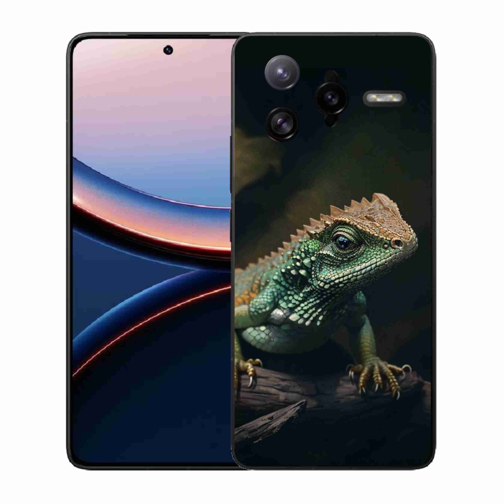 Gél borítás mmCase a Xiaomi Poco F7 Ultra számára - gyík