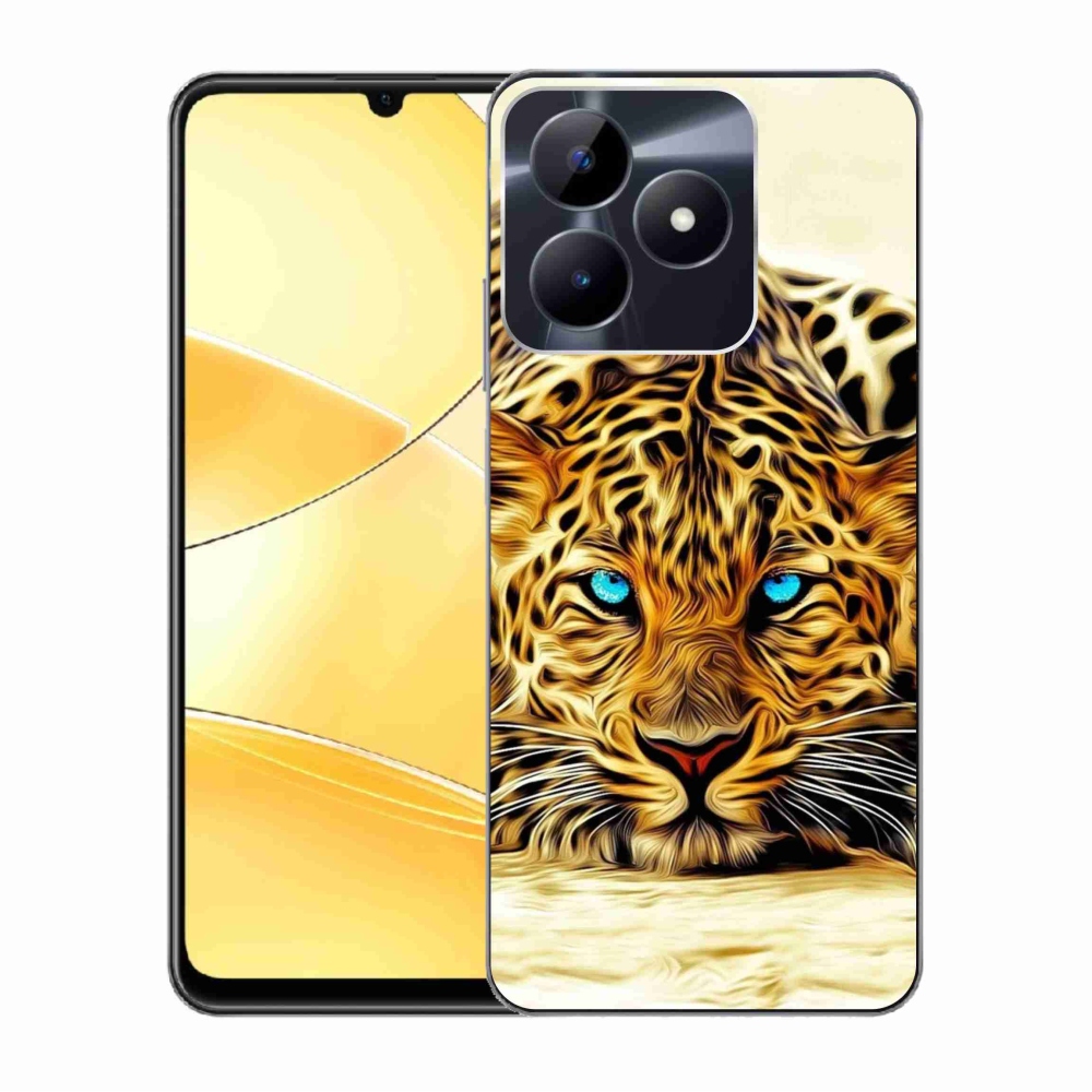 Zselés borító mmCase a Realme C51/C53 készülékhez - rajzfilmtigris