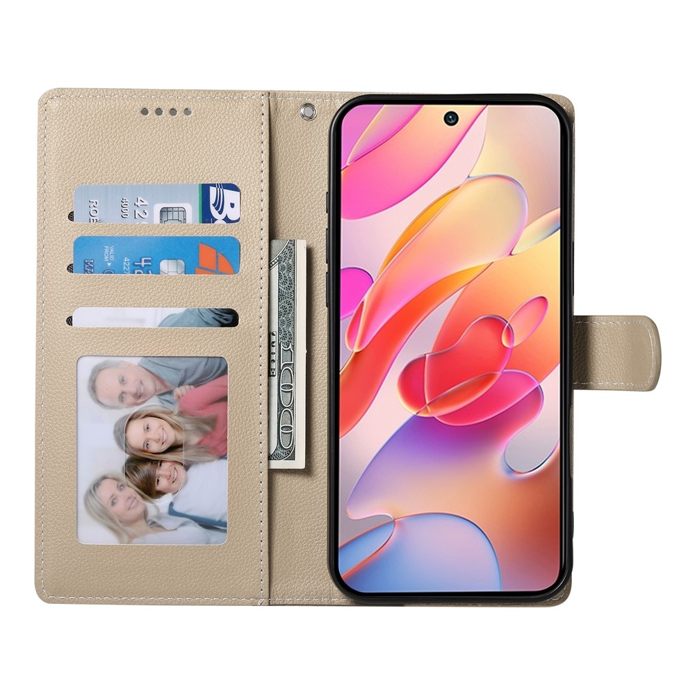 Snap book tok Samsung Galaxy A17 5G készülékhez - bézs színű