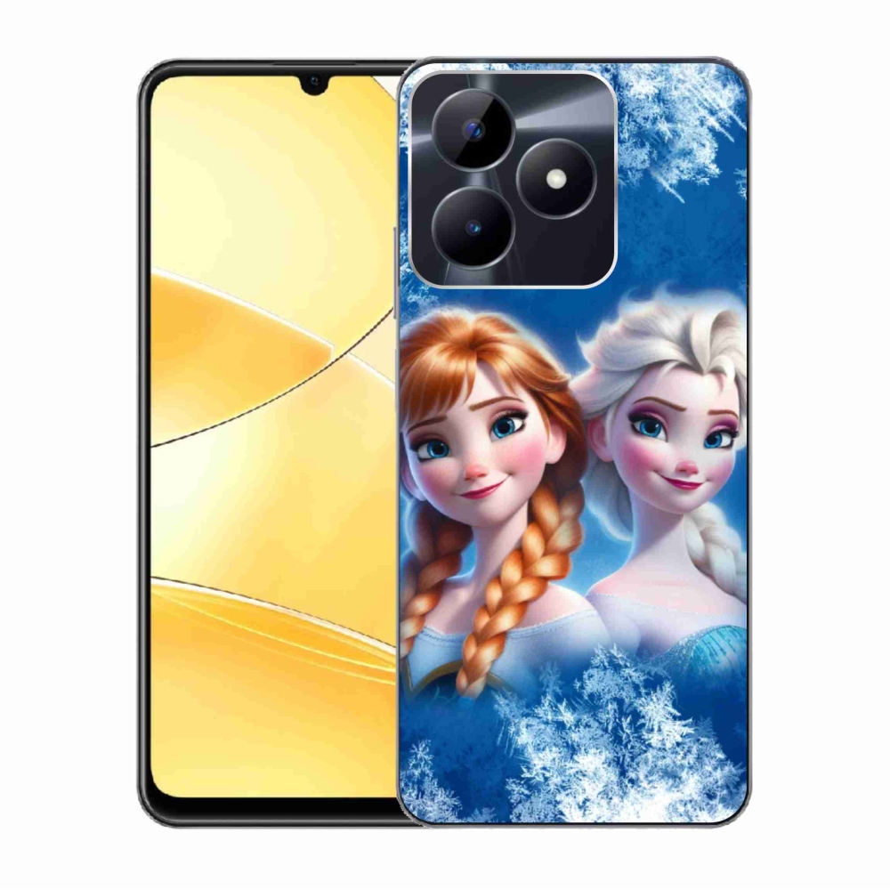 Zselés borítás mmCase a Realme C51/C53 készülékhez - Ice Kingdom 2
