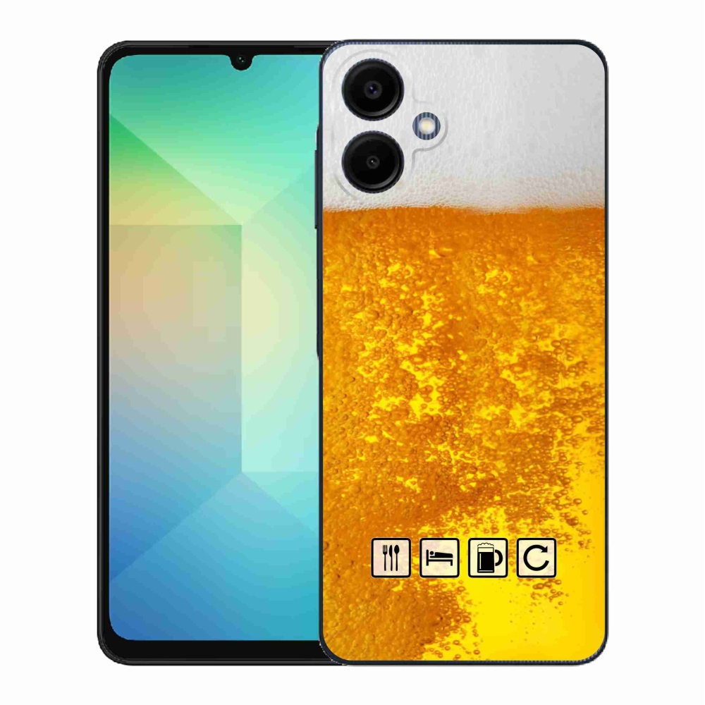 Gél borítás mmCase Samsung Galaxy A06 4G - sör motívum 3