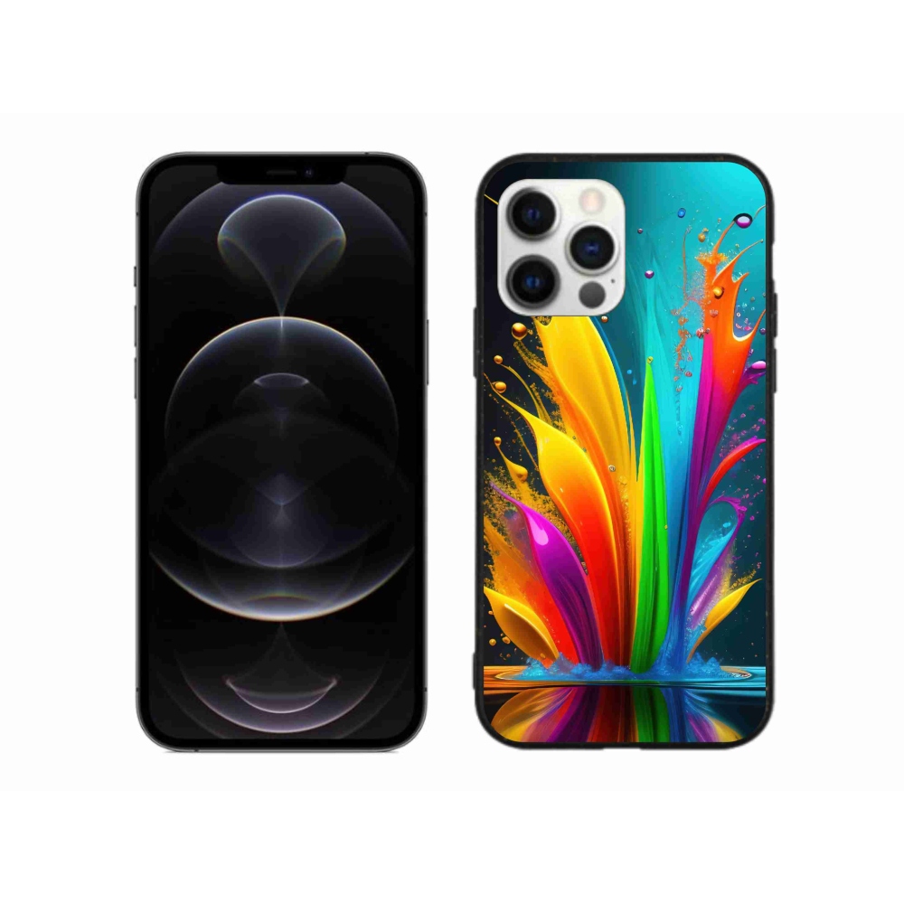 Gél borítás mmCase iPhone 12 Pro Max készülékhez - absztrakt motívum 1