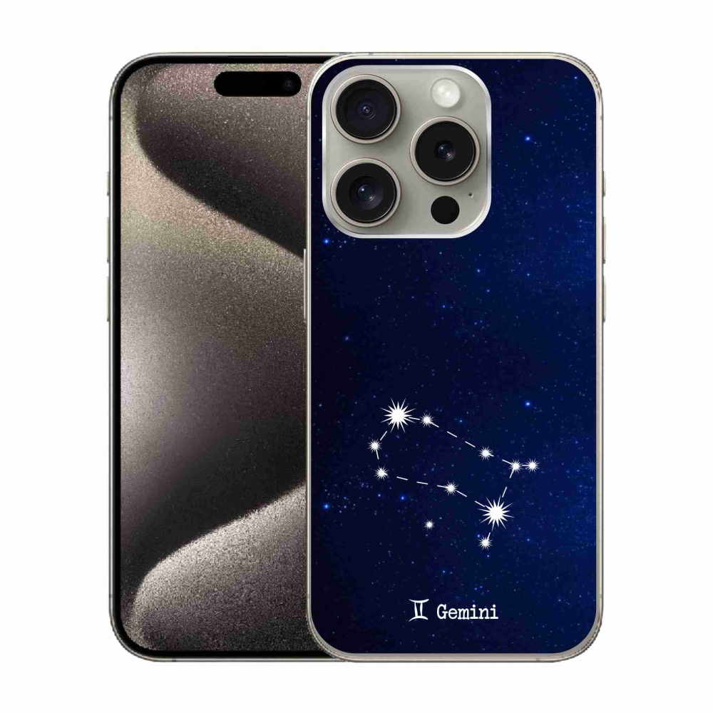 Zselés borítás mmCase iPhone 15 Pro készülékhez - Gemini
