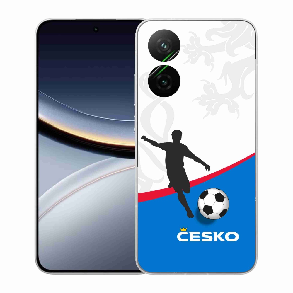 Gél borítás mmCase a Xiaomi Poco F7 5G - futball Csehország 1