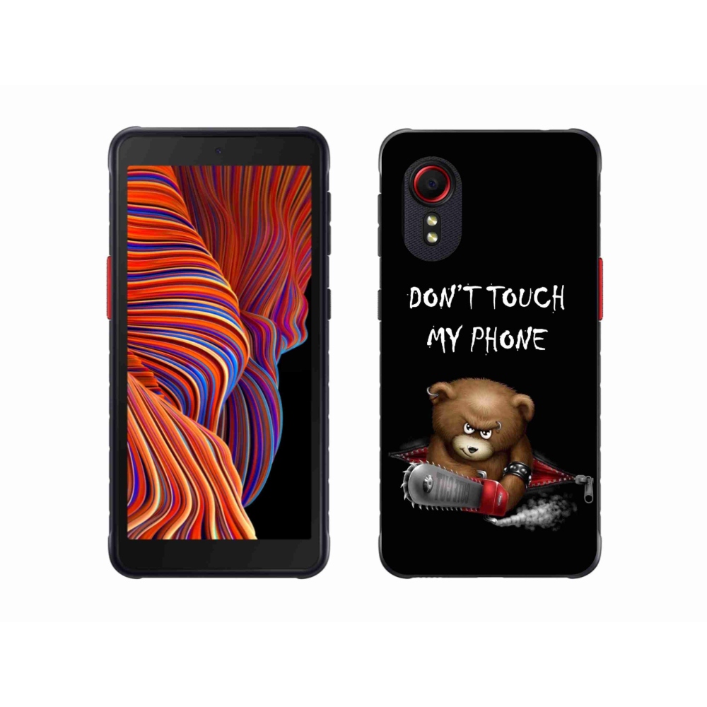 Gél védőburkolat mmCase Samsung Galaxy Xcover 5 - ne érintse meg a telefont