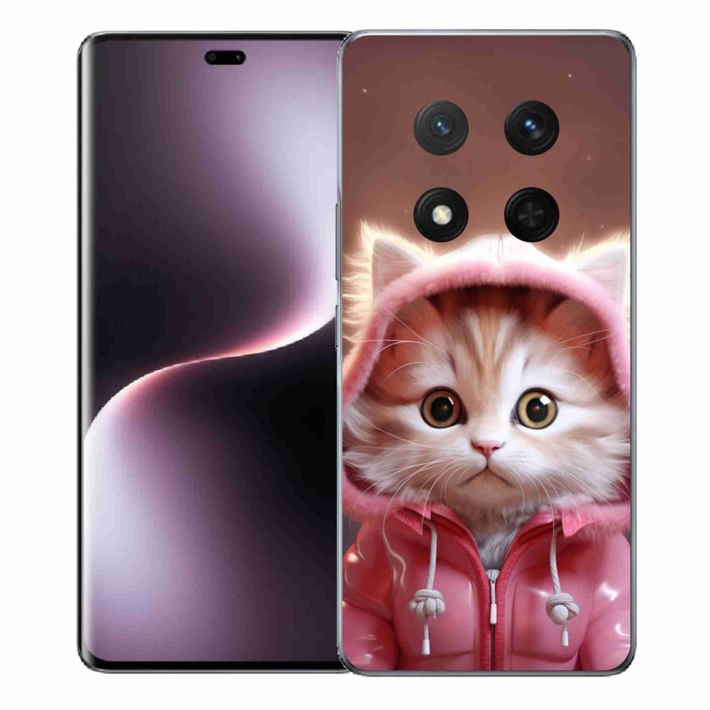 Gél borítás mmCase a Honor Magic 7 Lite 5G számára - aranyos cica 3