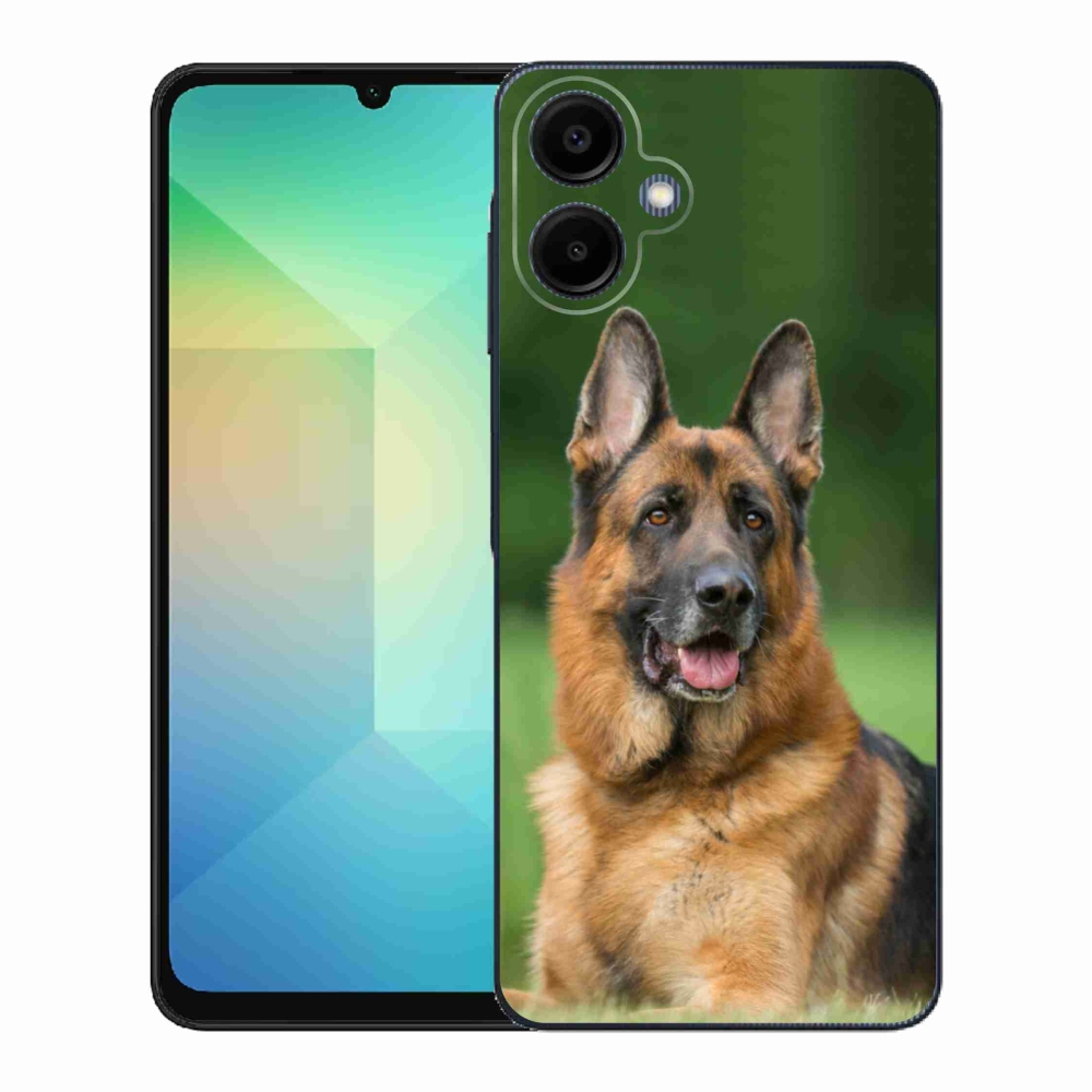 Gél borítás mmCase Samsung Galaxy A06 4G - Német juhászkutya számára