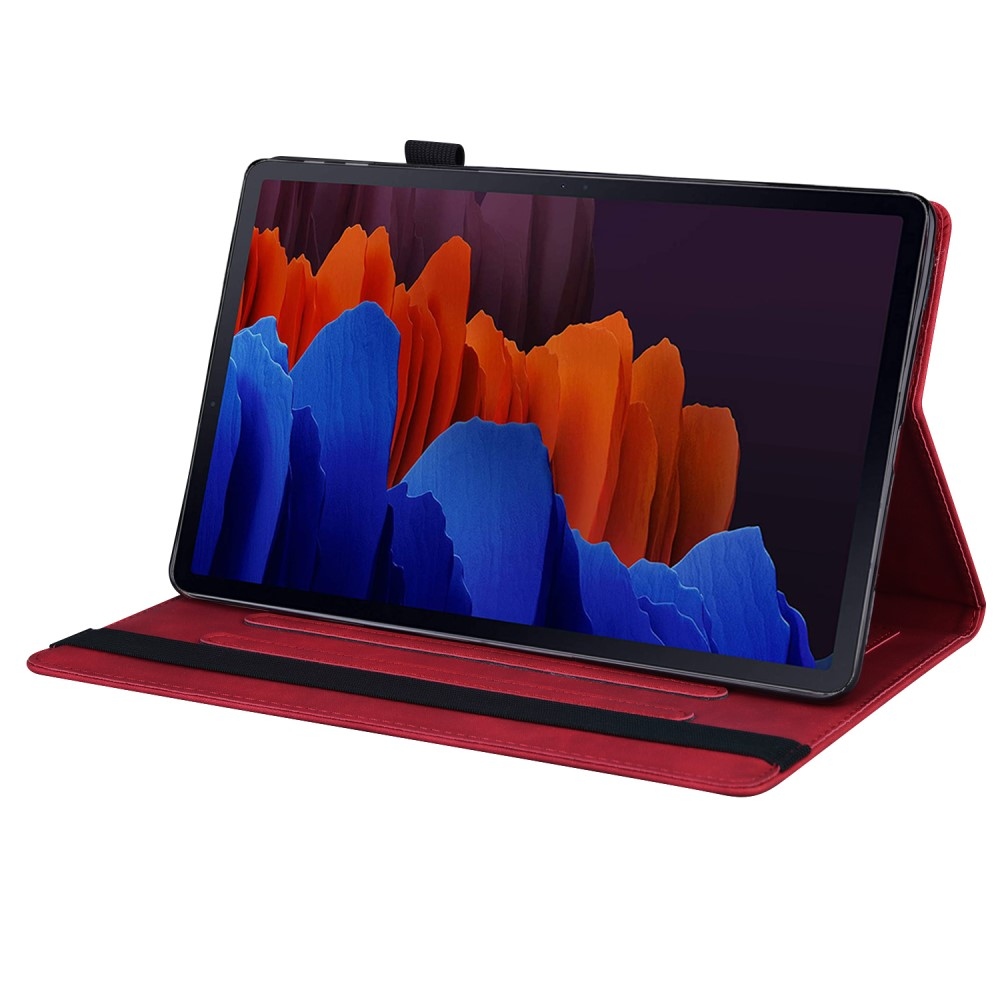 Üzleti táblagép tok Lenovo Tab P12 Pro - piros