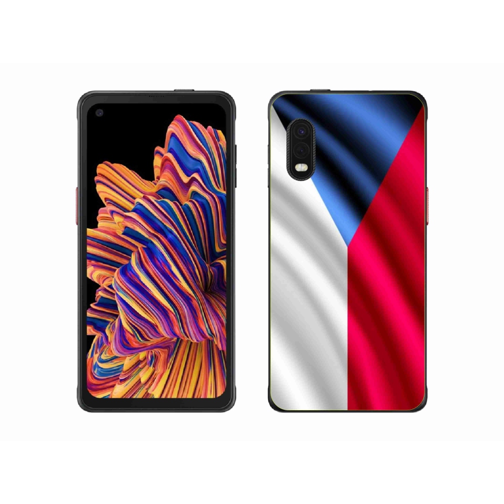 Gél borítás mmCase Samsung Galaxy Xcover Pro - cseh zászlóhoz