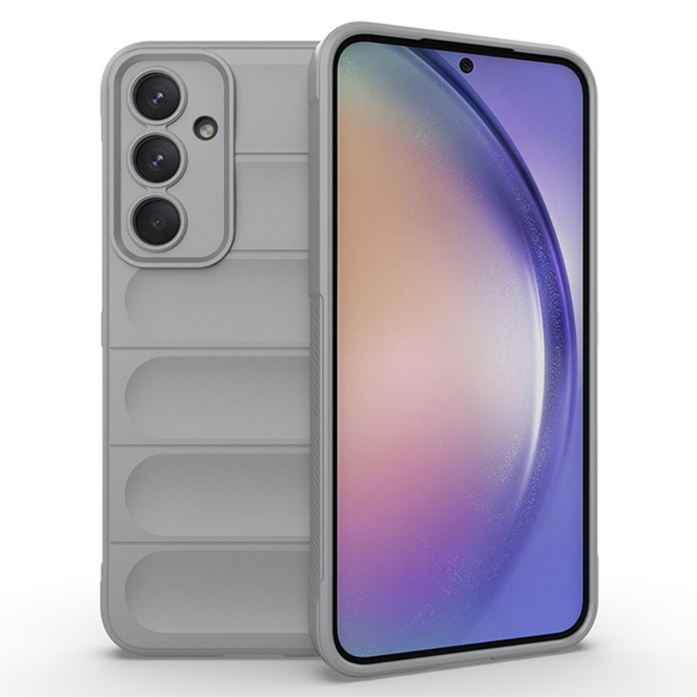 Rugg tartós zselés tok Samsung Galaxy A35 5G - világosszürke