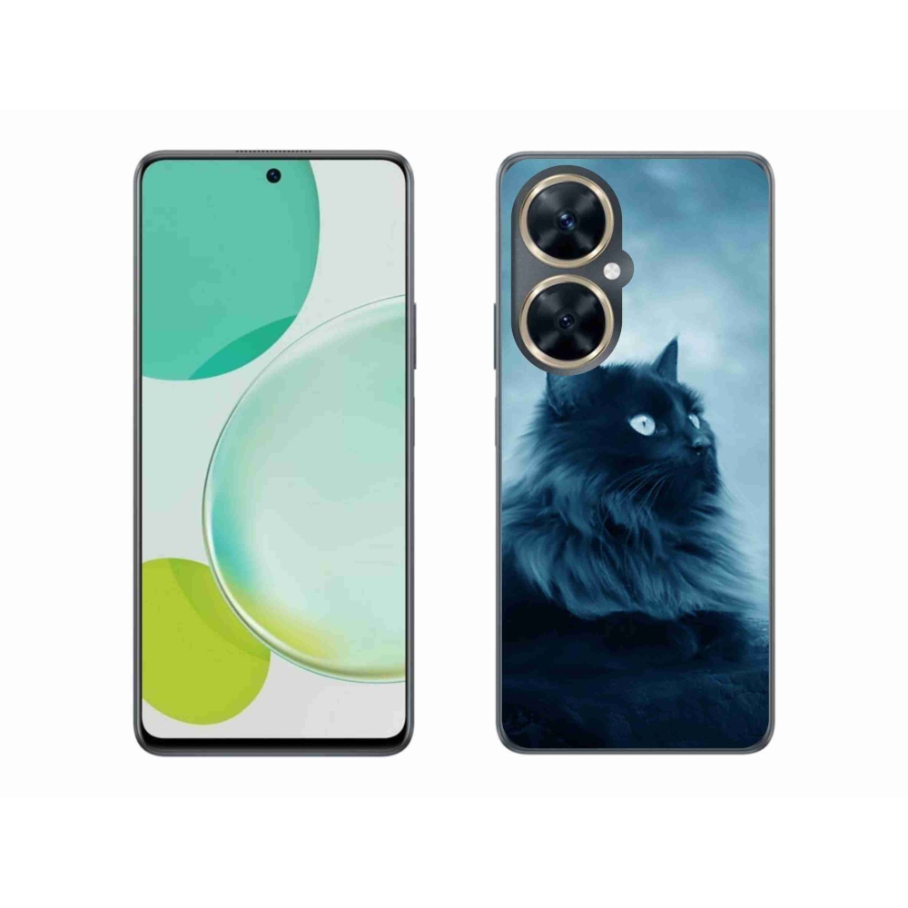 Gél tok mmCase a Huawei Nova 11i készülékhez - fekete cat 1