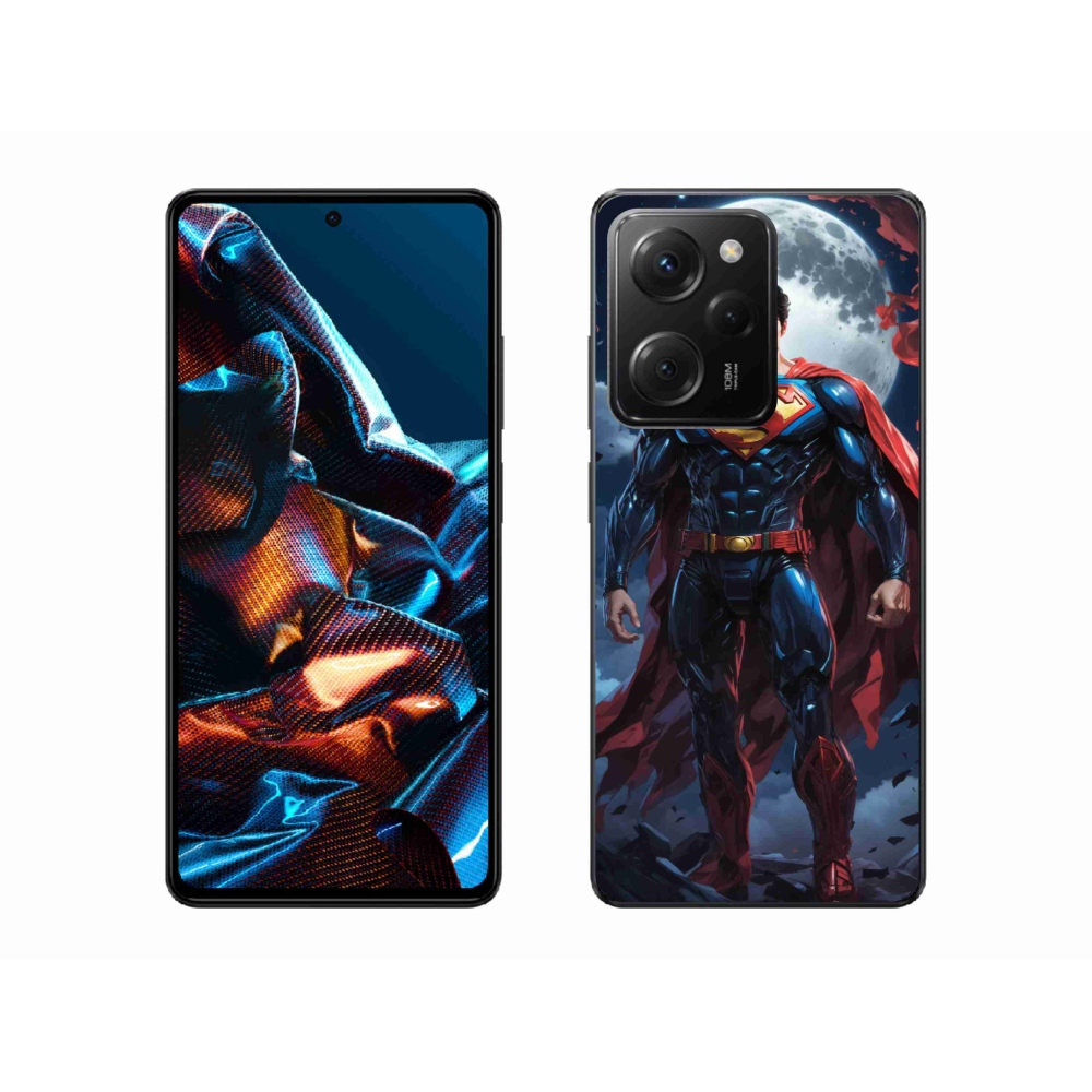 Gél borítás mmCase a Xiaomi Poco X5 Pro 5G számára - superman