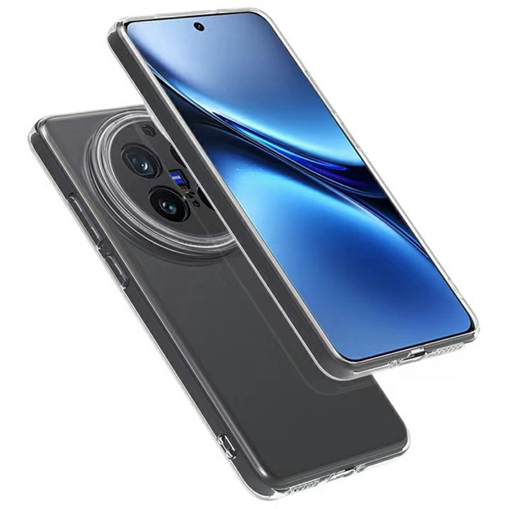 Átlátszó gél tok a Vivo X200 Pro 5G készülékhez - átlátszó