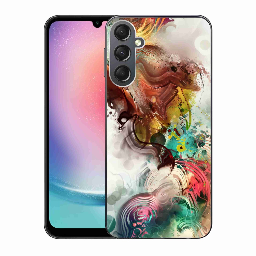 Zselés borítás mmCase Samsung Galaxy A24 készülékhez - absztrakt 1