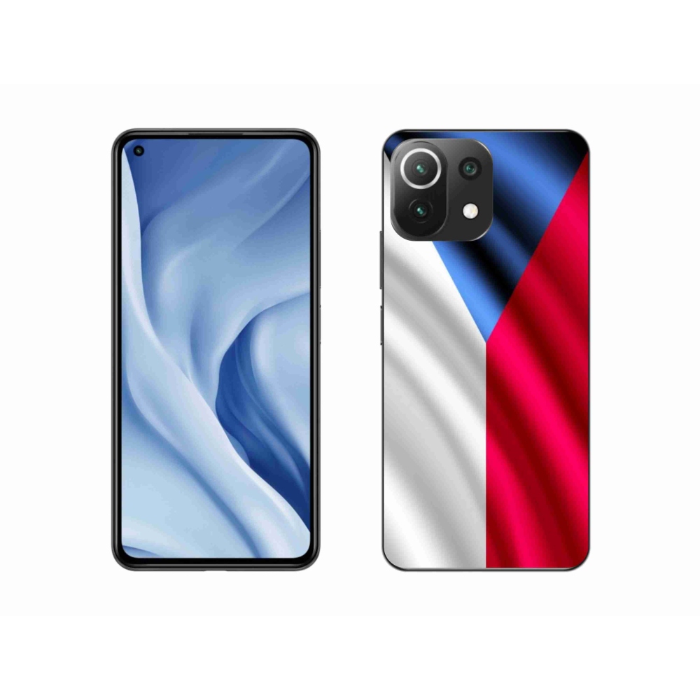 Gél borítás mmCase a Xiaomi Mi 11 Lite 4G/5G - cseh zászlóhoz