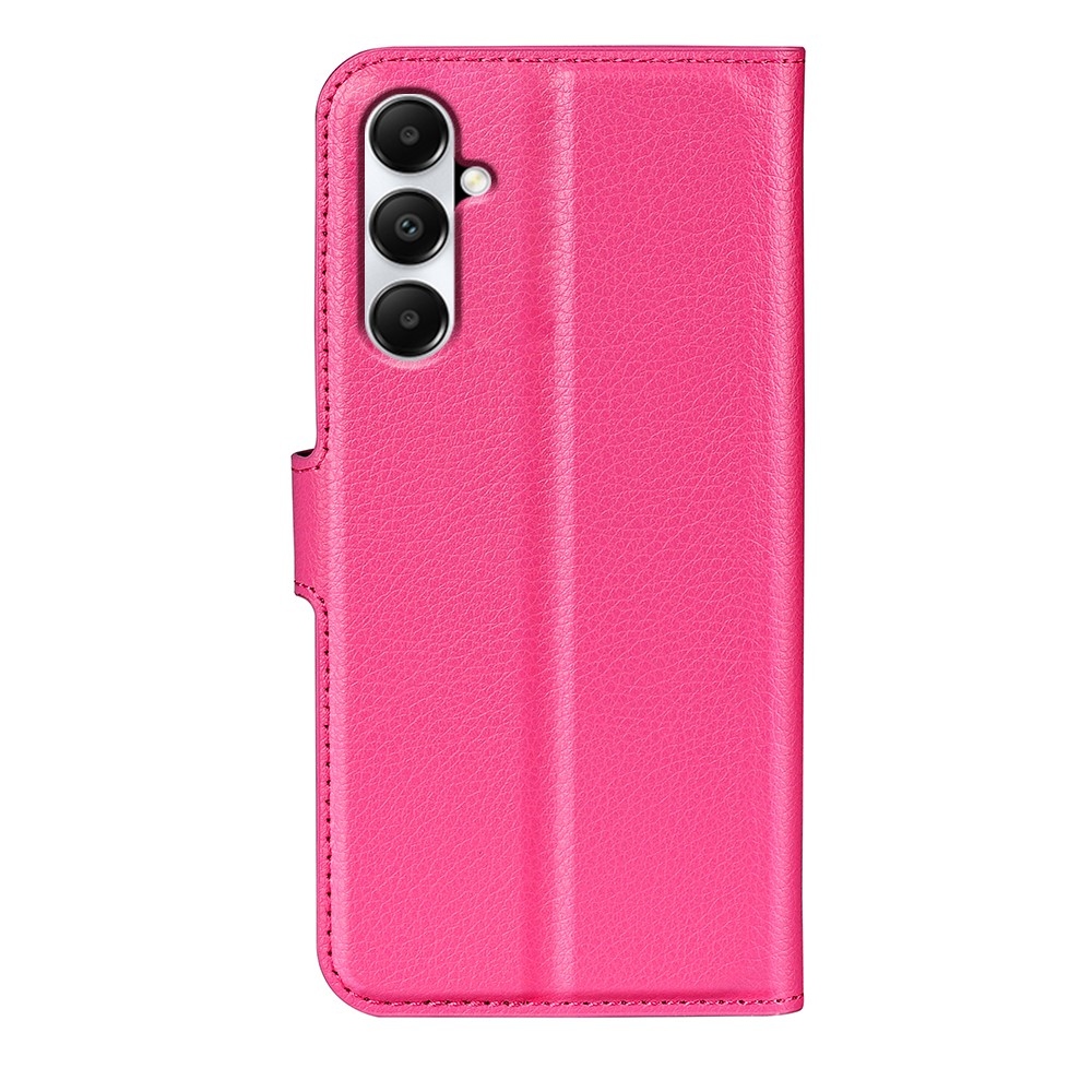 Litchi könyv tok Samsung Galaxy A05s készülékhez - rózsaszínű