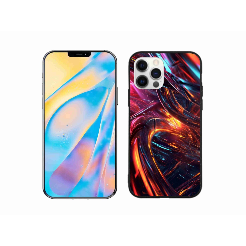 Gél borítás mmCase iPhone 12 készülékhez - absztrakt motívum 10