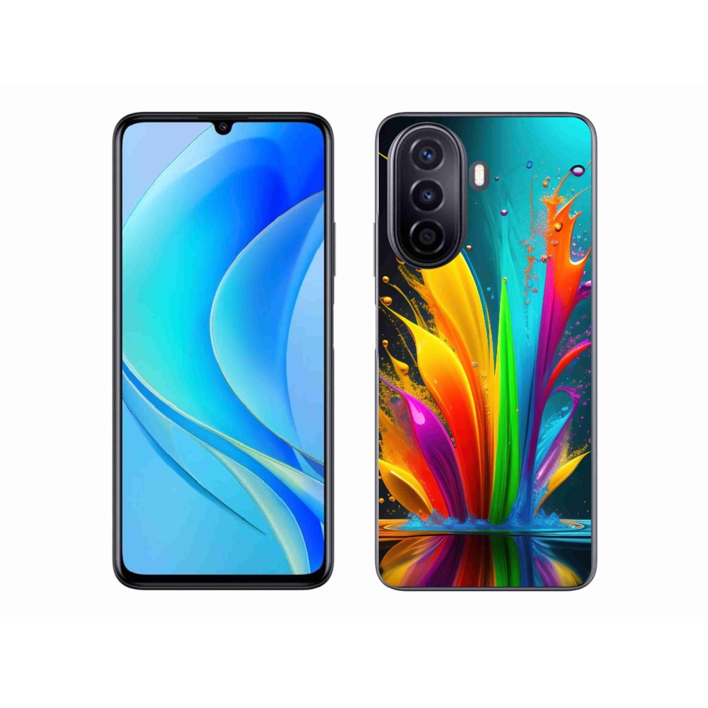 Gél borító mmCase a Huawei Nova Y70 készülékhez - absztrakt motívum 1
