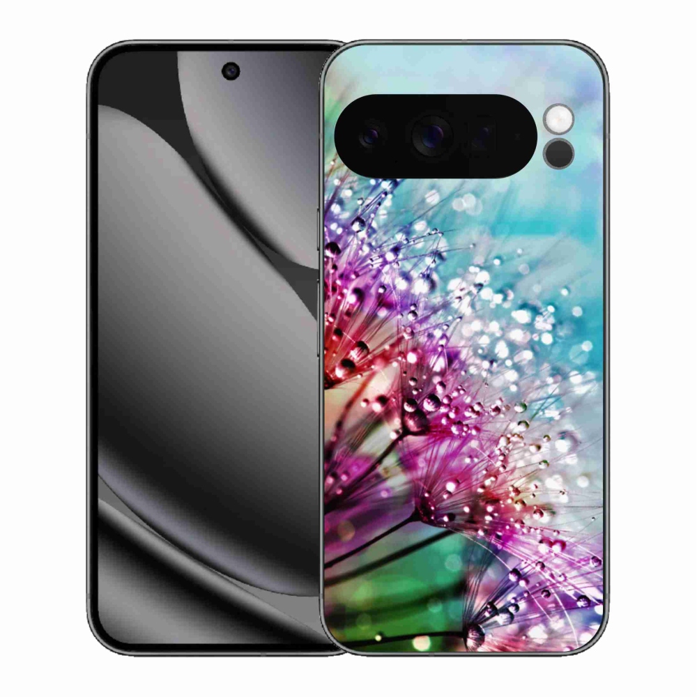Zselés borítás mmCase a Google Pixel 10 Pro XL-hez - színes virágok