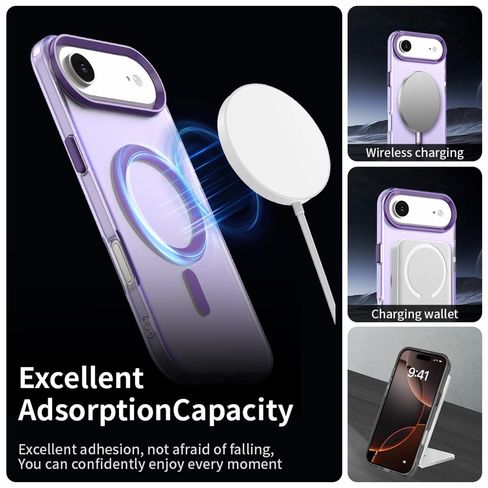Candy zselés tok MagSafe iPhone 17 Air készülékhez - lila