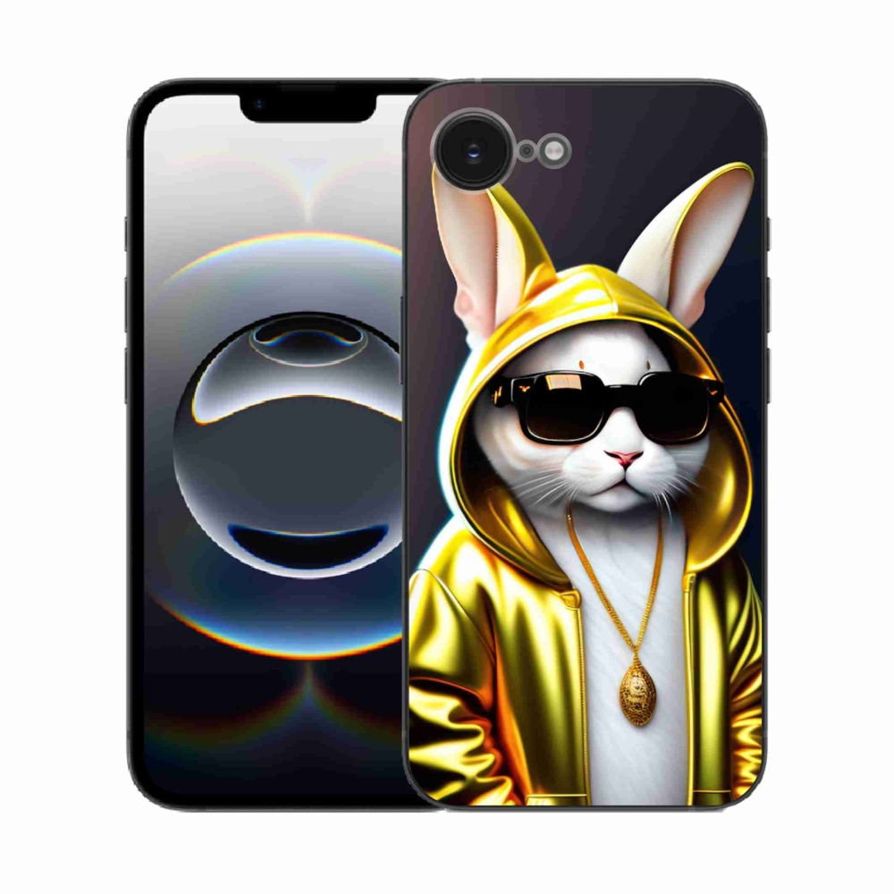 Zselés borítás mmCase iPhone 16e készülékhez - cat boss