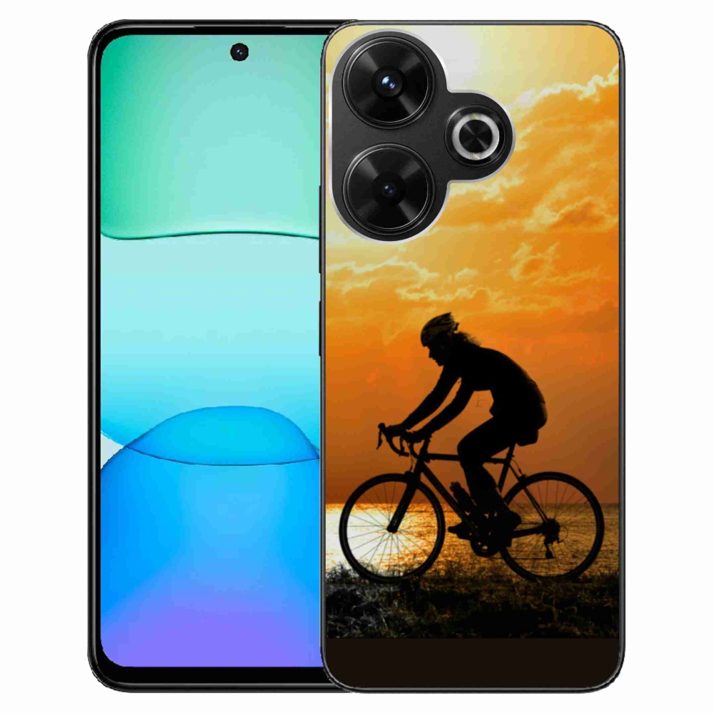 Gél borító mmCase a Xiaomi Redmi 13 4G/Poco M6 4G - kerékpározás