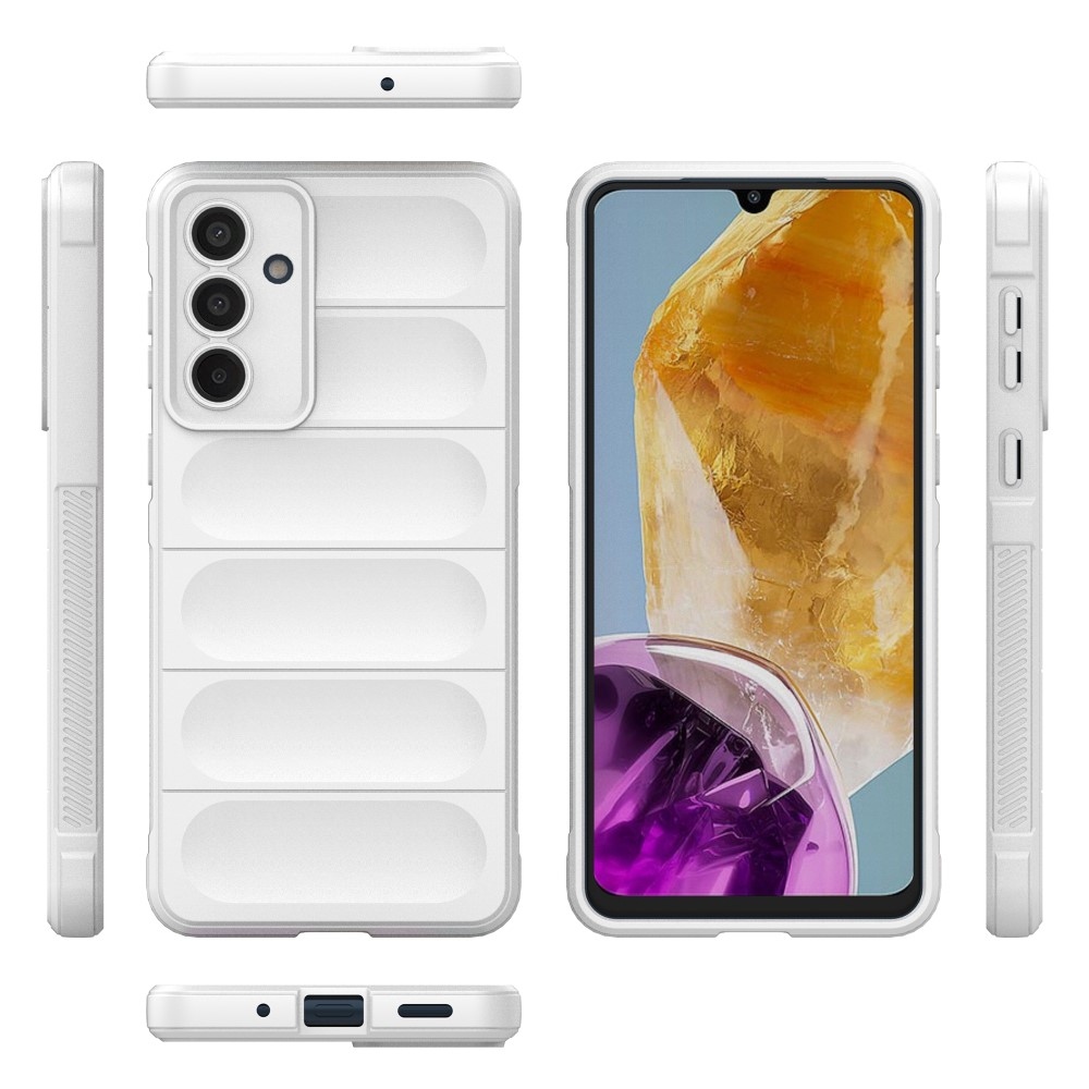 Rugg tartós zselés tok Samsung Galaxy M55 5G - fehér