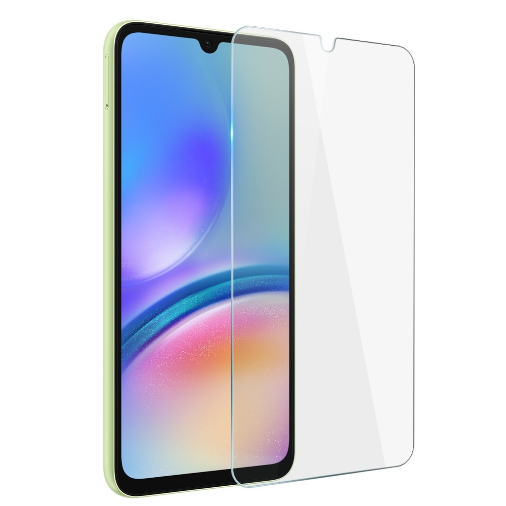 NORTHJO átlátszó zselés tok + edzett üveg Samsung Galaxy A05s - átlátszó