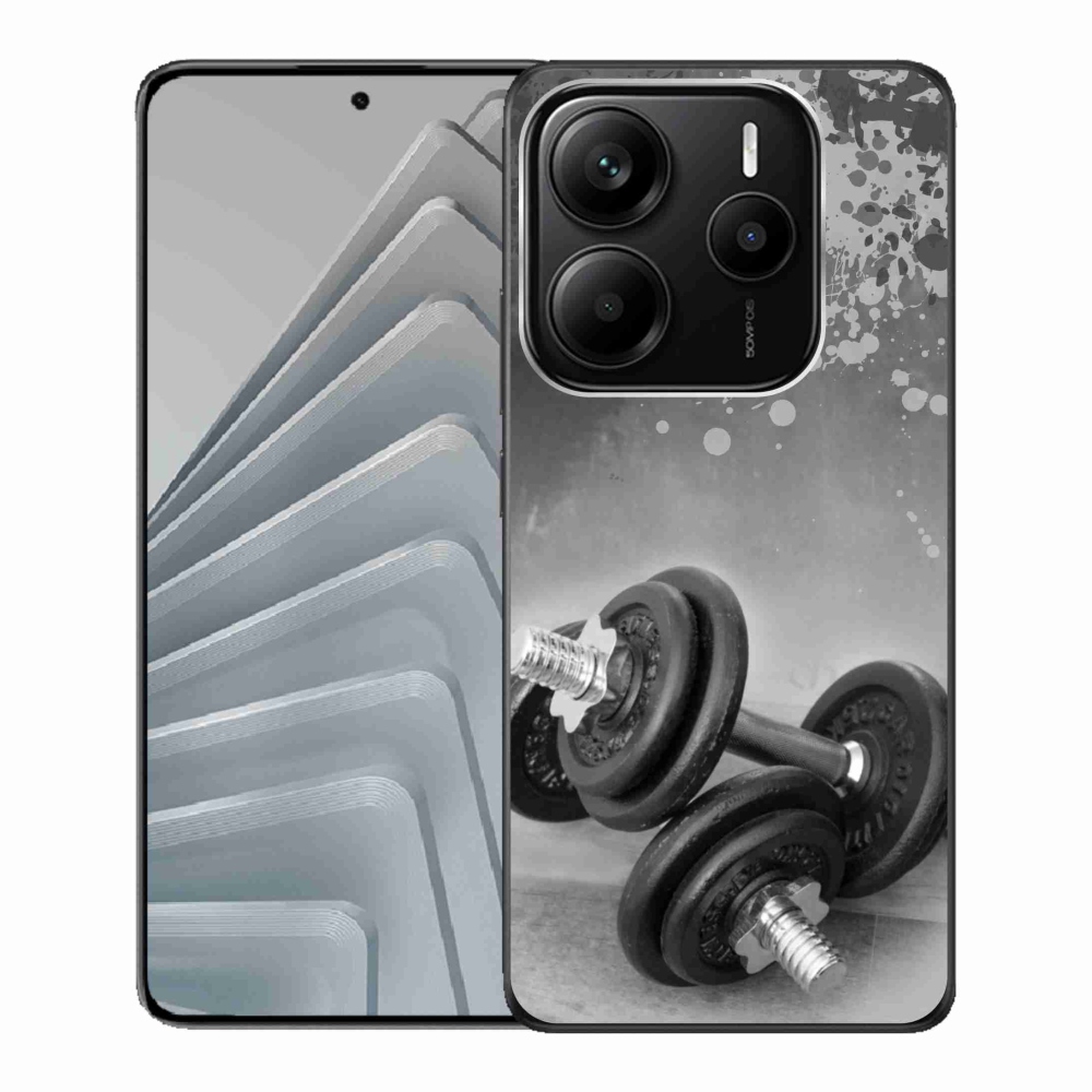 Gél borítás mmCase a Xiaomi Redmi Note 14 5G-hez - súlyzók 1