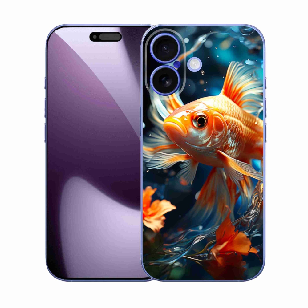 Zselés borítás mmCase iPhone 17 készülékhez - hal
