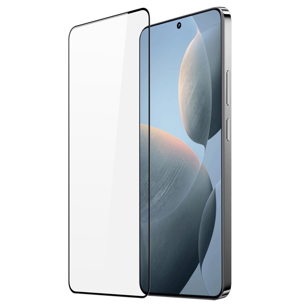 DUX teljes képernyős edzett üveg a Xiaomi Poco X6 Pro 5G-nél