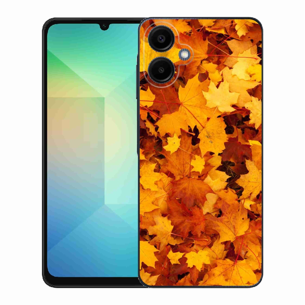 Gél borítás mmCase Samsung Galaxy A06 4G - juharlevelek - Samsung Galaxy A06 4G - Juharlevelek
