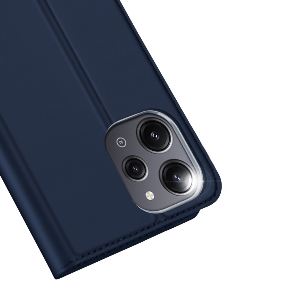 DUX könyvtáska Xiaomi Redmi 12 4G/5G készülékhez - sötétkék