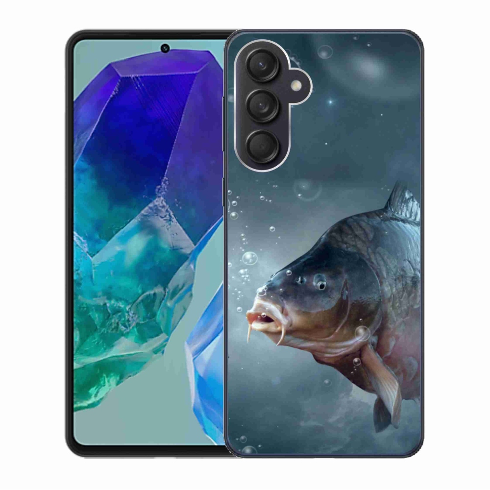 Gél borítás mmCase Samsung Galaxy M55 5G - ponty és buborékok