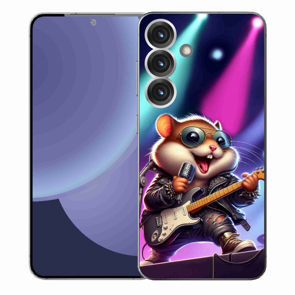 Gél borítás mmCase Samsung Galaxy S25+ készülékhez - hörcsög hintaló