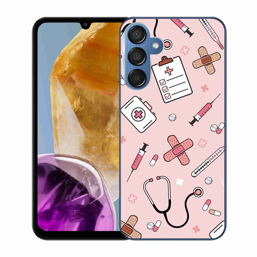 Zselés borítás mmCase Samsung Galaxy M15 5G - egészség 2